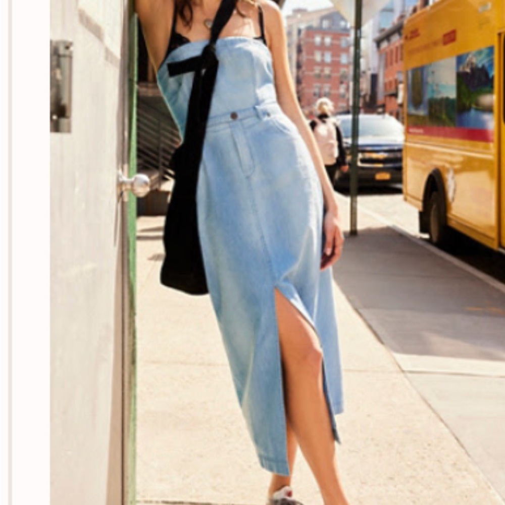 Free People denim dress